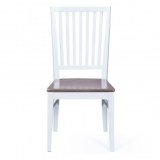 Chaise - assise marron