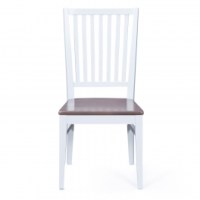 Chaise - assise marron