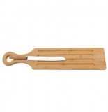 Planche à pain avec un aimant et couteau - bambou - accessoire de cui