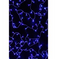 Guirlande lumineuse 100 leds bleues - 6 m - 8 fonctions
