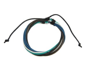 LOT DE 100 BRACELETS CUIR ET COTON BIJOUX