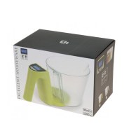 Balance de cuisine digitale avec verre doseur - blanc