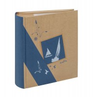 Album photos à pochettes 11,5 x 15 cm - 200 photos - kraftty - bleu