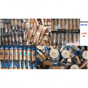 Cosmétiques de grande marque Française Cartons de 250 pc A 1,50€