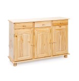 Bahut - 3 portes 3 tiroirs - acacia