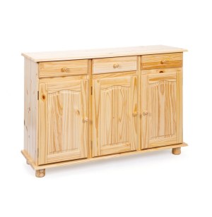 Bahut - 3 portes 3 tiroirs - acacia