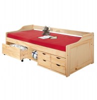 Lit banquette - acacia - 200 x 90 cm