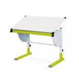 Bureau - métal laqué - vert