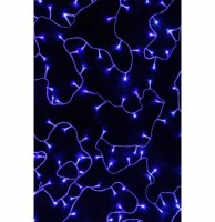 Guirlande lumineuse 200 leds bleues - 12 m - 8 fonctions