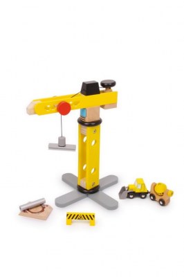 Grue de chantier avec balancier Pivotant à 360°