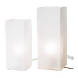 Lot 2 lampe  lumières lampions en verre poli NEUFS