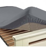 Drap housse - 90 x 190 cm - gris