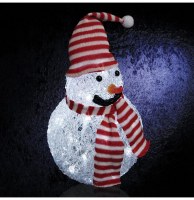 Figurine bonhomme de neige - décoration lumineuse