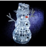 Figurine bonhomme de neige - décoration lumineuse
