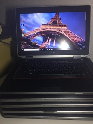 Lot de 5 pc portable Dell Latitude 6420 Windows Azerty