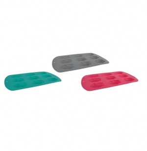 Moule à madeleines - silicone - couleur aléatoire