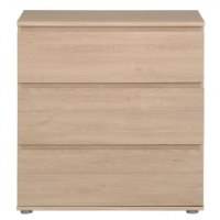 Commode - 3 tiroirs - chêne - romy