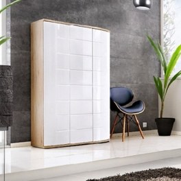 Armoire - blanc - 40 x 186 x 55 cm