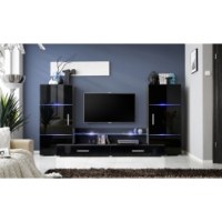 Ensemble mural - 3 éléments - noir