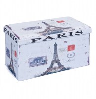 Boîte rectangulaire - imprimé paris