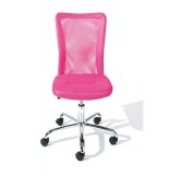 Chaise de bureau enfant - bonnie - rose