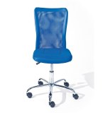 Chaise de bureau enfant - bonnie - bleu