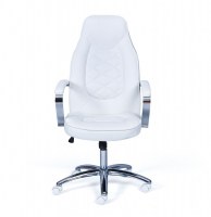 Chaise de bureau - brenta - blanc