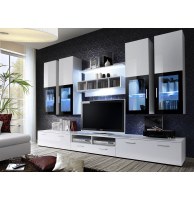 Ensemble tv - 3 éléments - blanc