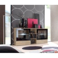 Commode - 2 portes - acacia clair