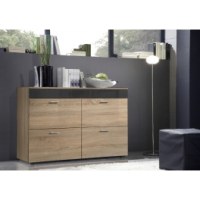 Commode - 4 portes - acacia