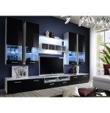 Ensemble tv - 5 éléments - noir