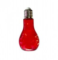 Lampe ampoule microled - rouge - luminaire