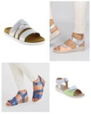 GRAND LOT CHAUSSURES D’ÉTÉ FEMME CUIR (CONFORT)