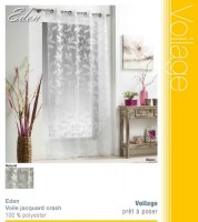 Panneau Voilage Eden BLANC 1 X 140 X 240 cm