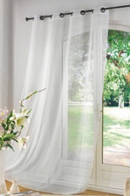 Panneau Voilage Luminéa BLANC 1 X 140 X 240 cm