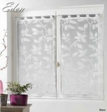 Paire Voilage Eden BLANC 60 X 160 cm