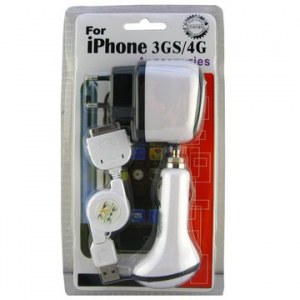 Chargeur iphone 3 en 1