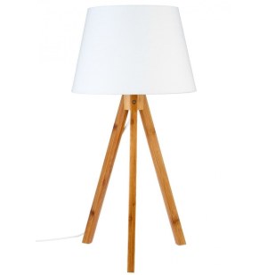 Lampe - bahi - blanc- h 55 cm
