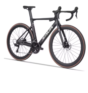 Vélo de route neuf en fibre de carbone, freins à disque hydrauliques, cadre et roues, léger pour...