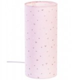 Lampe - tube - rose