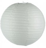 Lanterne boule - papier - blanc - d 45 cm
