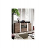 Commode - 2 portes et 2 tiroirs - acacia