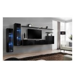 Ensemble tv - 3 éléments - noir