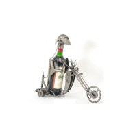 Porte bouteille biker - support bouteille - décoration de table