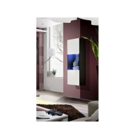 Vitrine en verre - a suspendre - noir