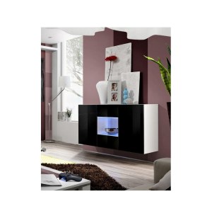 Commode - noir et blanc