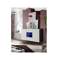 Commode - blanc et noir