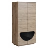 Armoire penderie - acacia