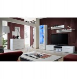 Vitrine murale - led - blanc