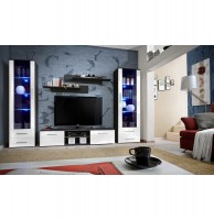 Vitrine murale - led - blanc